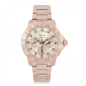 Alexandre Christie AC 6609 Full Rosegold Steel BFBRGLN